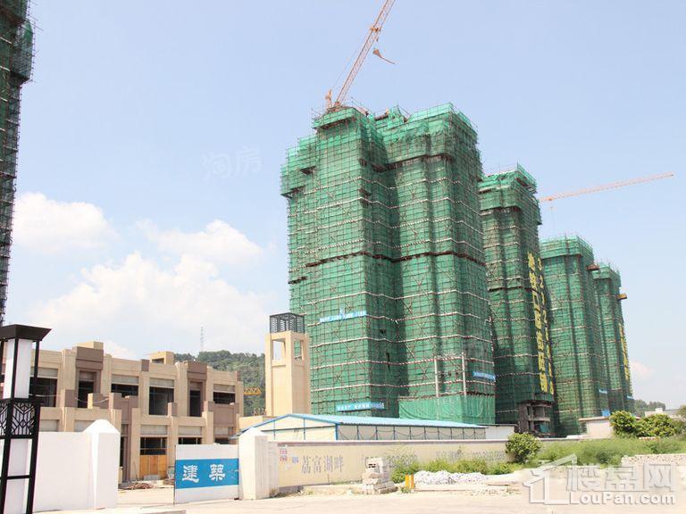 广铝荔富湖畔实景图