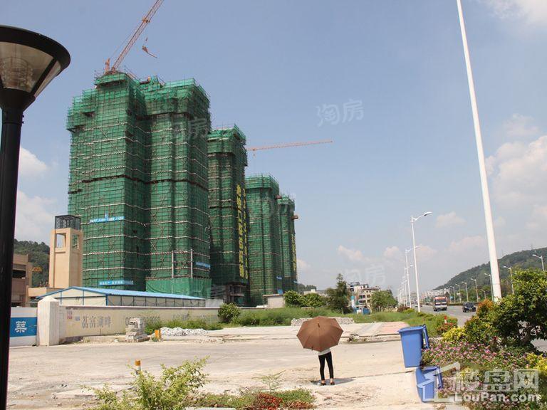 广铝荔富湖畔实景图