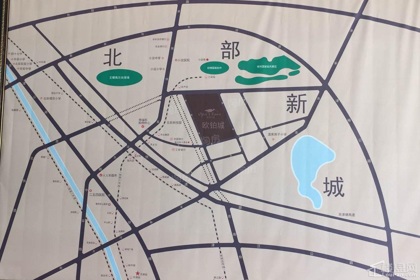欧铂城位置图