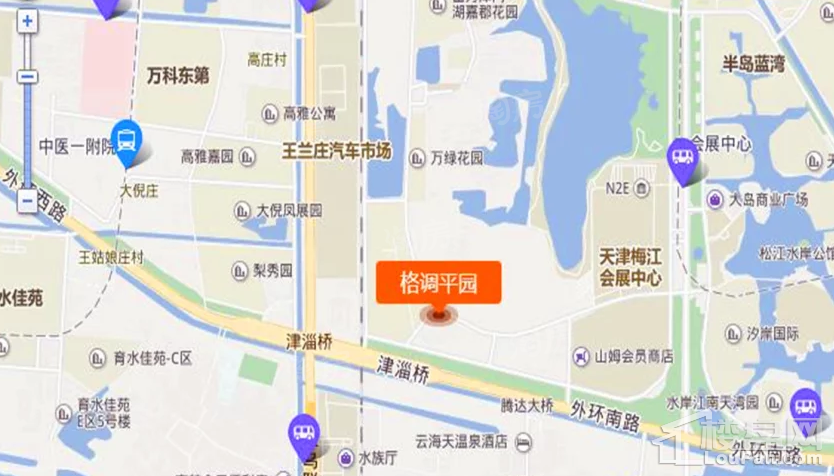 格调平园位置图