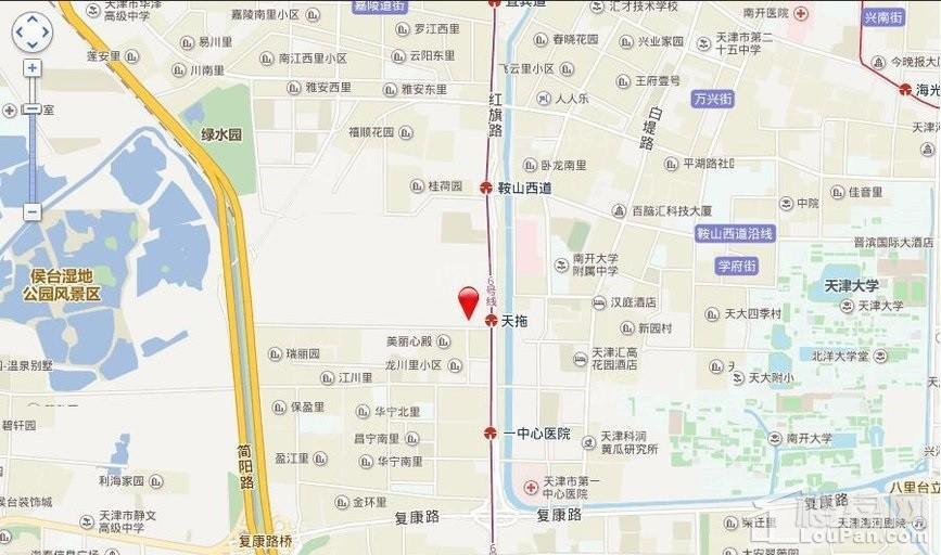 融创中心位置图