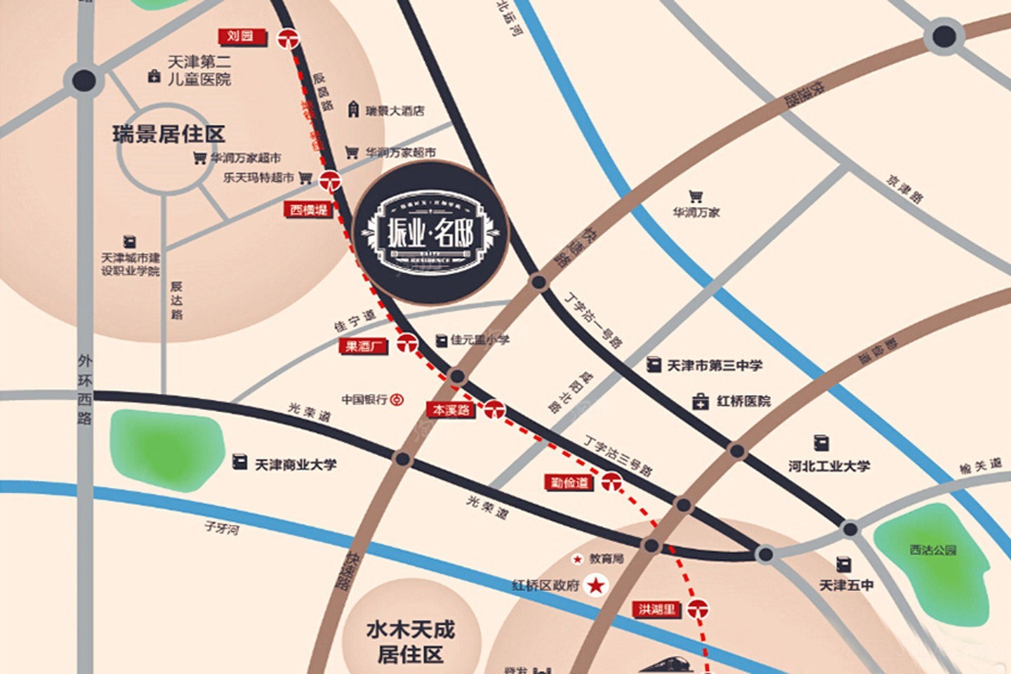 振业名邸位置图