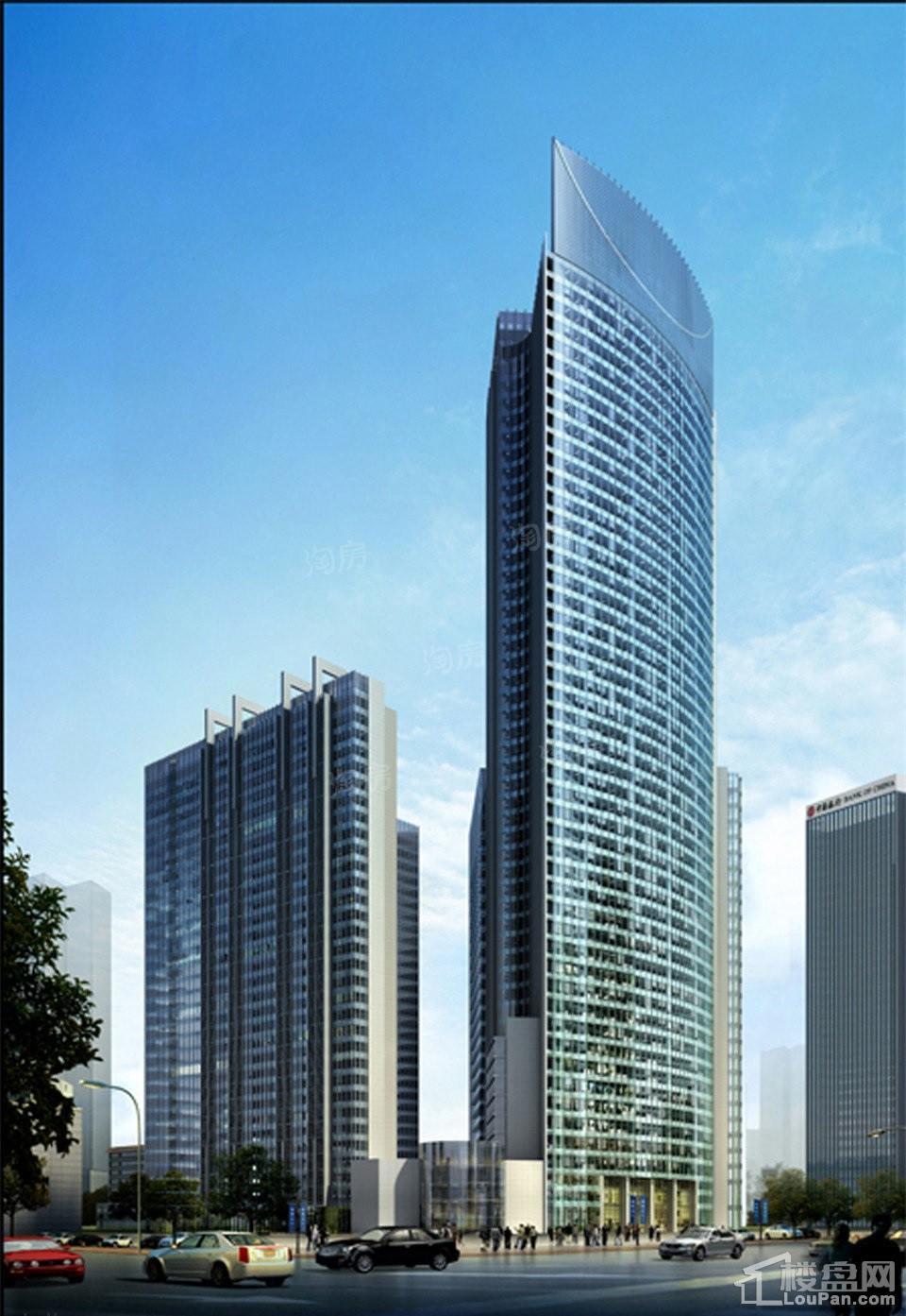 天津昆仑中心效果图