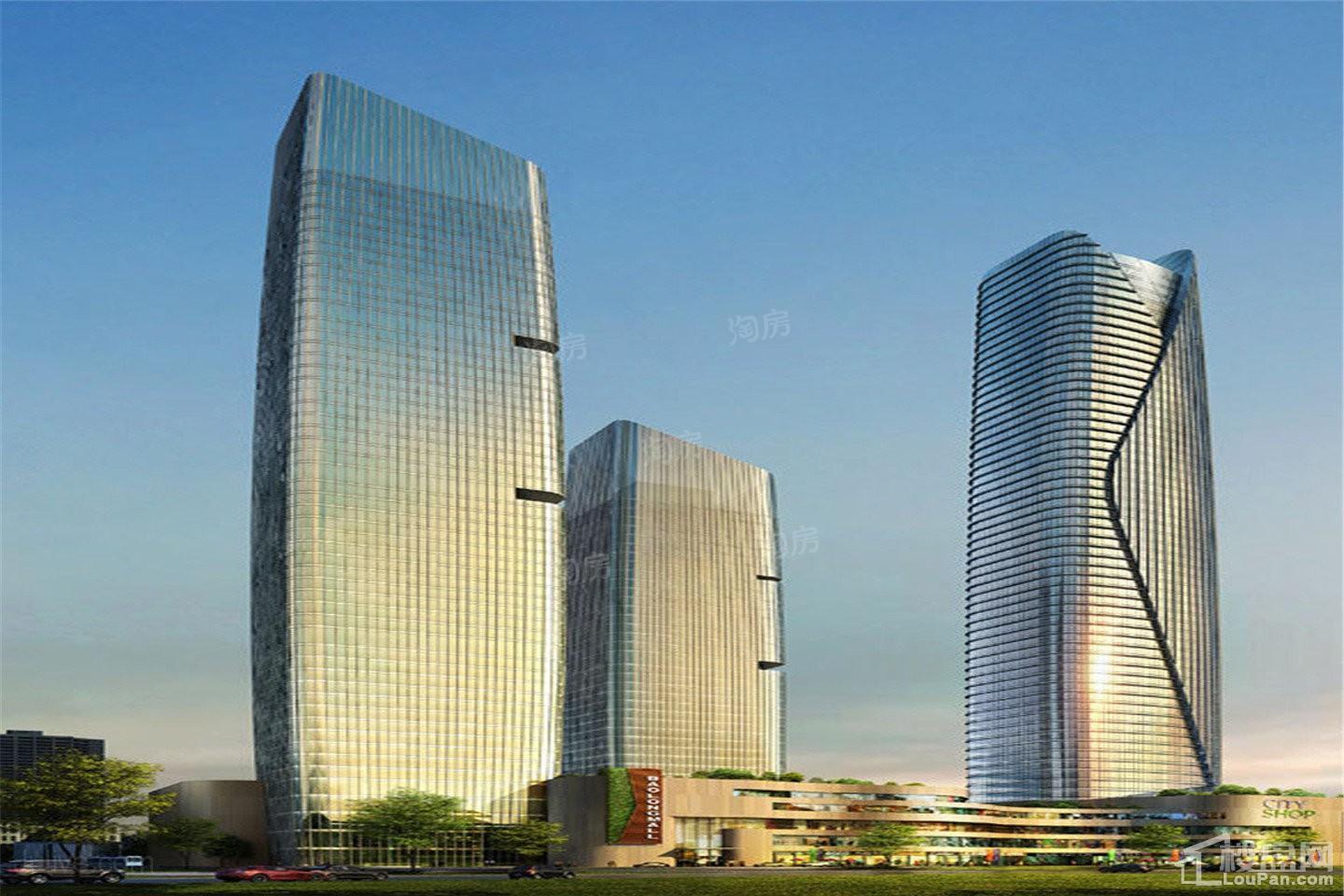 宝龙国际中心实景图