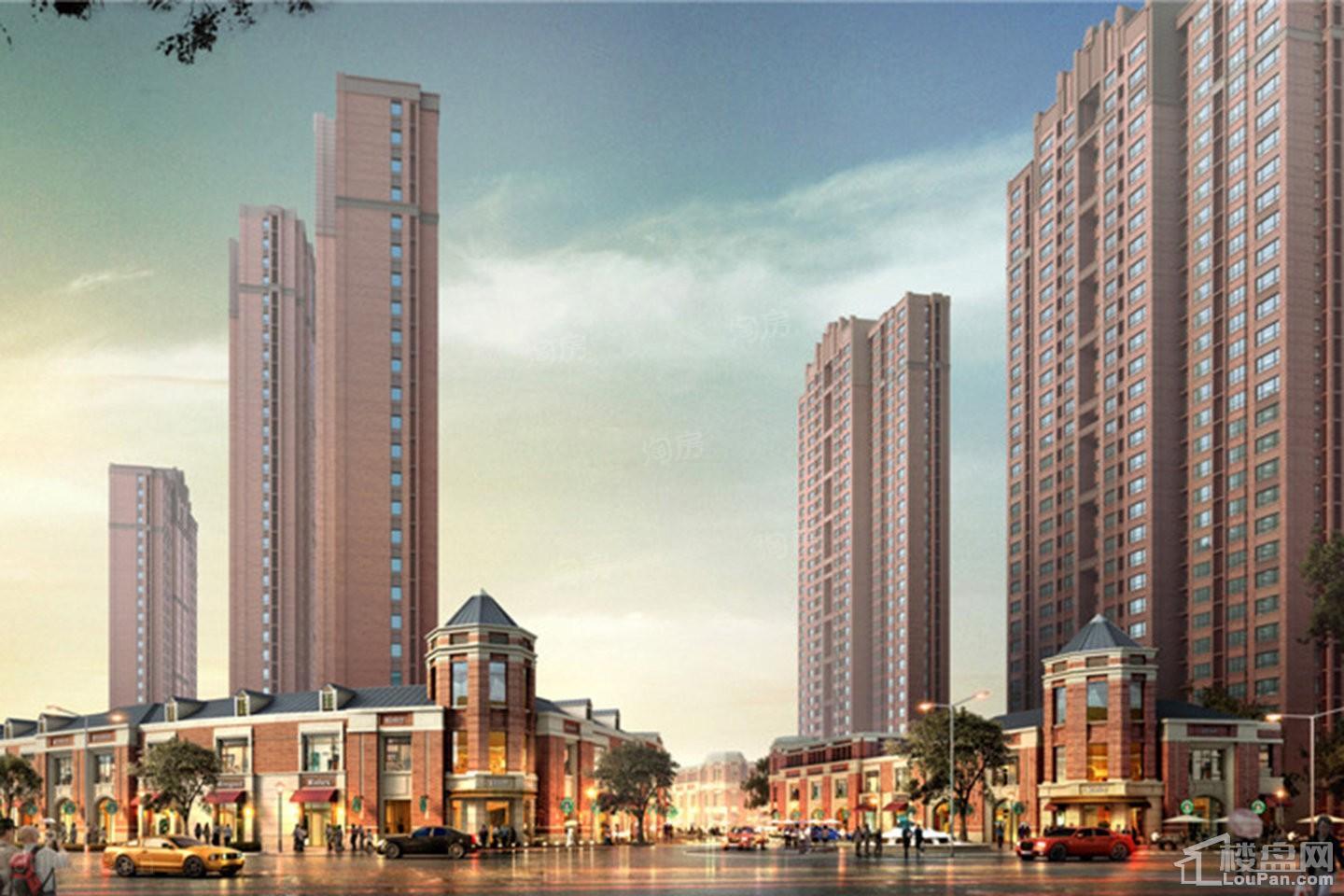 万科紫台效果图