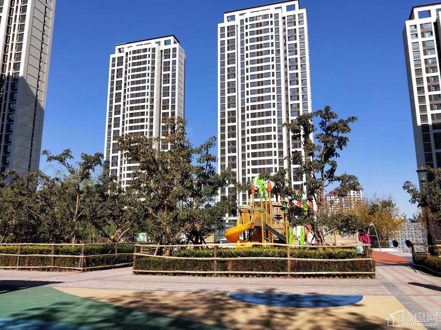 融科瀚棠河东实景图