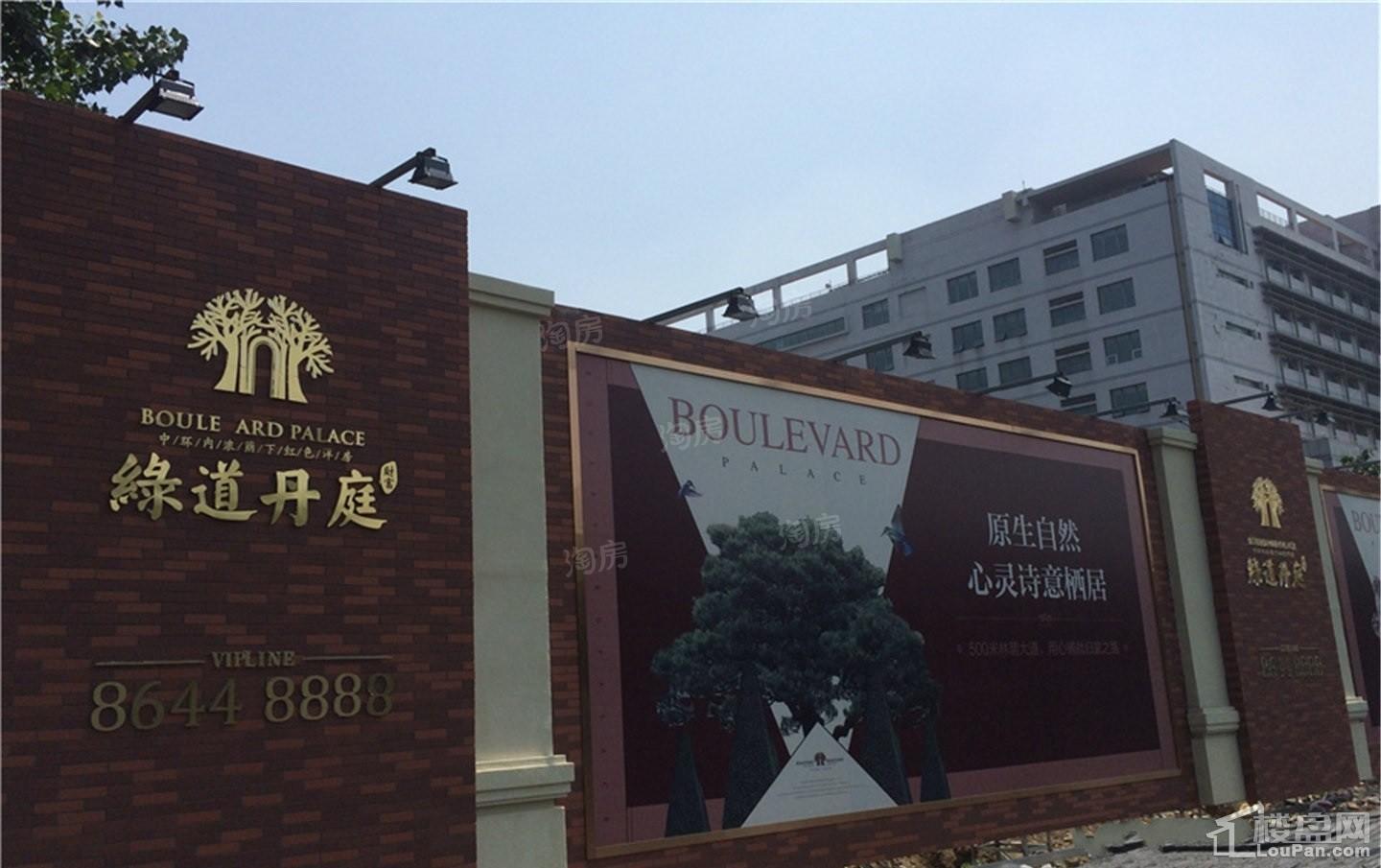 财富绿道丹庭实景图