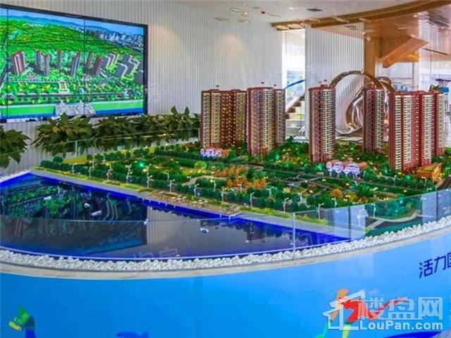 陆港·滨海湾实景图