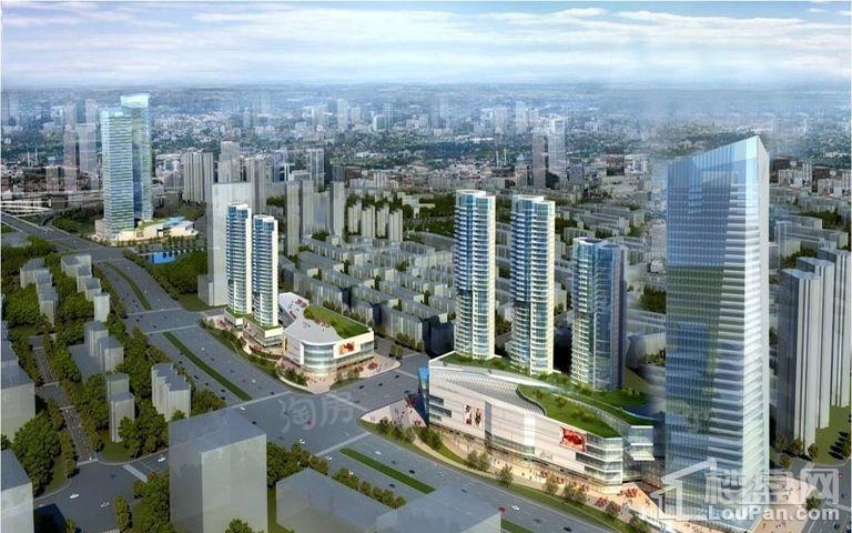 天津中国铁建国际城效果图