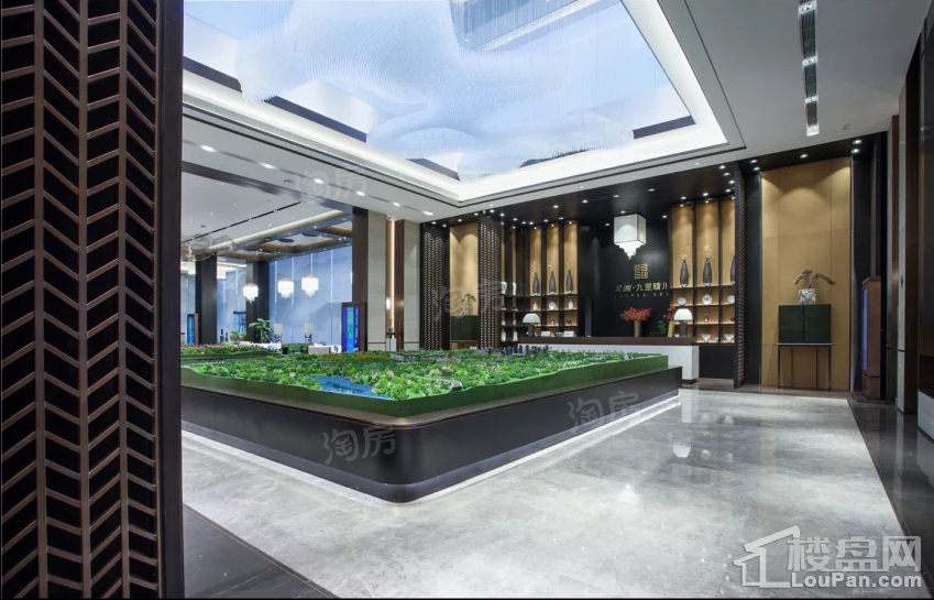 龙湖·九里晴川实景图