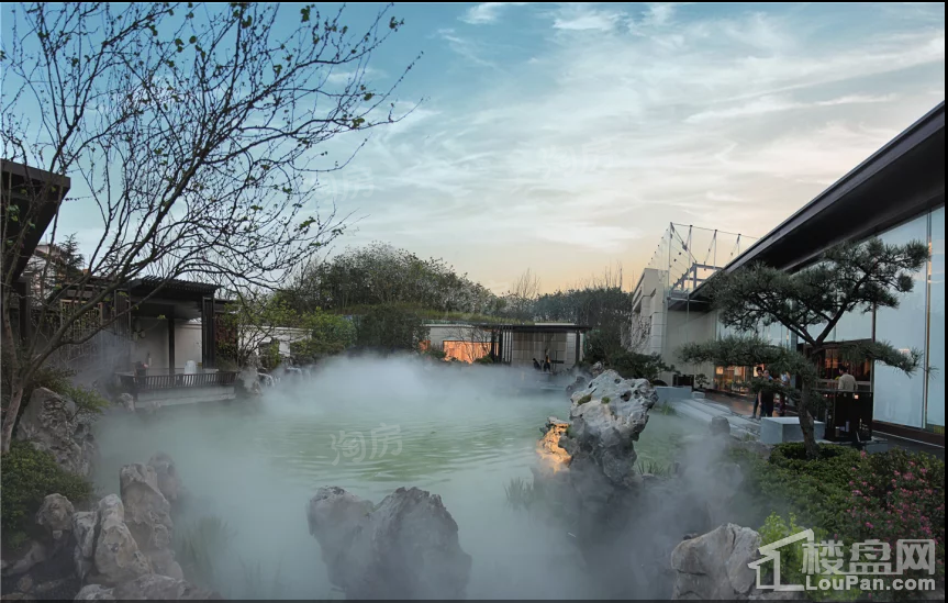 龙湖·九里晴川实景图