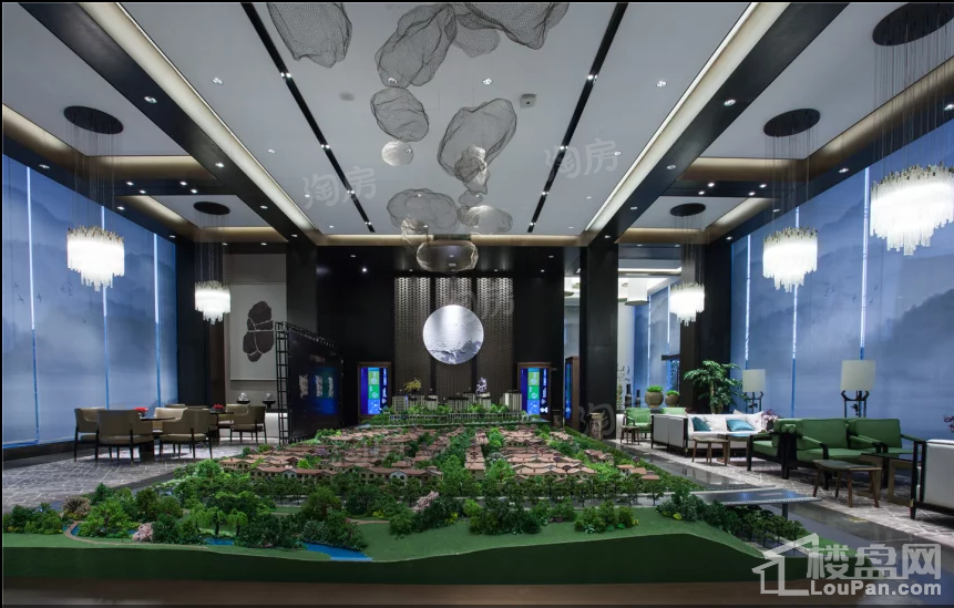 龙湖·九里晴川实景图