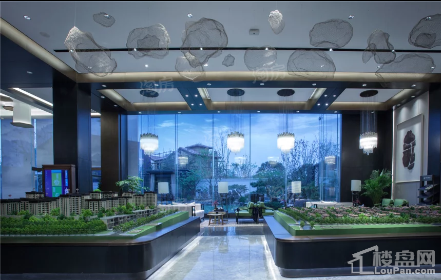 龙湖·九里晴川实景图