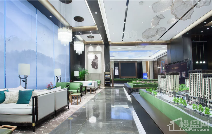 龙湖·九里晴川实景图