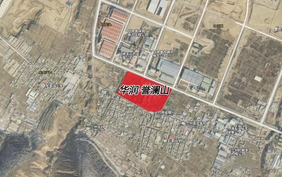 华润置地誉澜山位置图