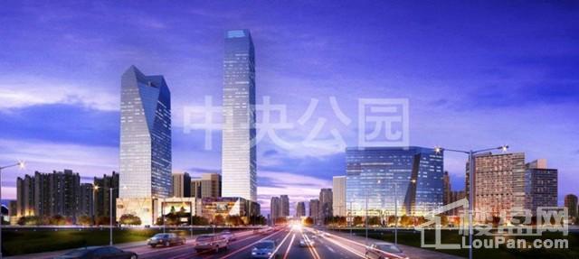 保利中央公园效果图