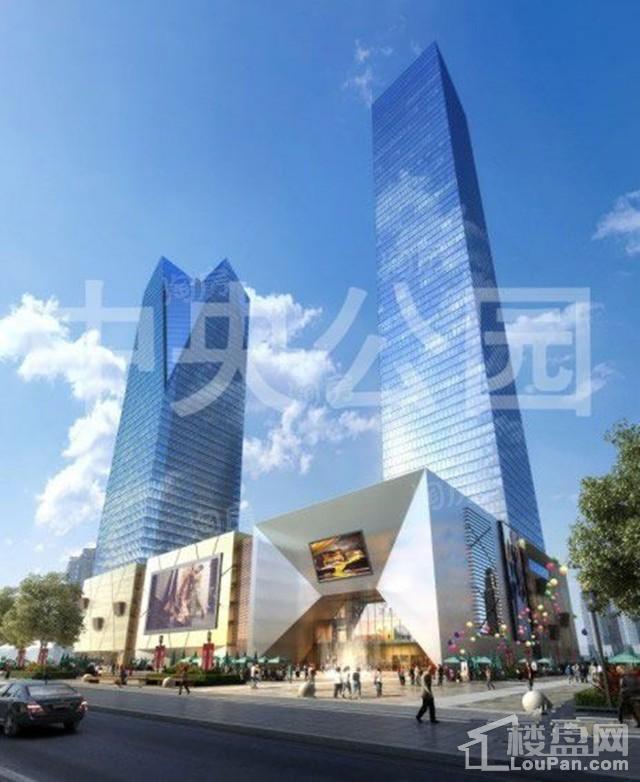 保利中央公园效果图