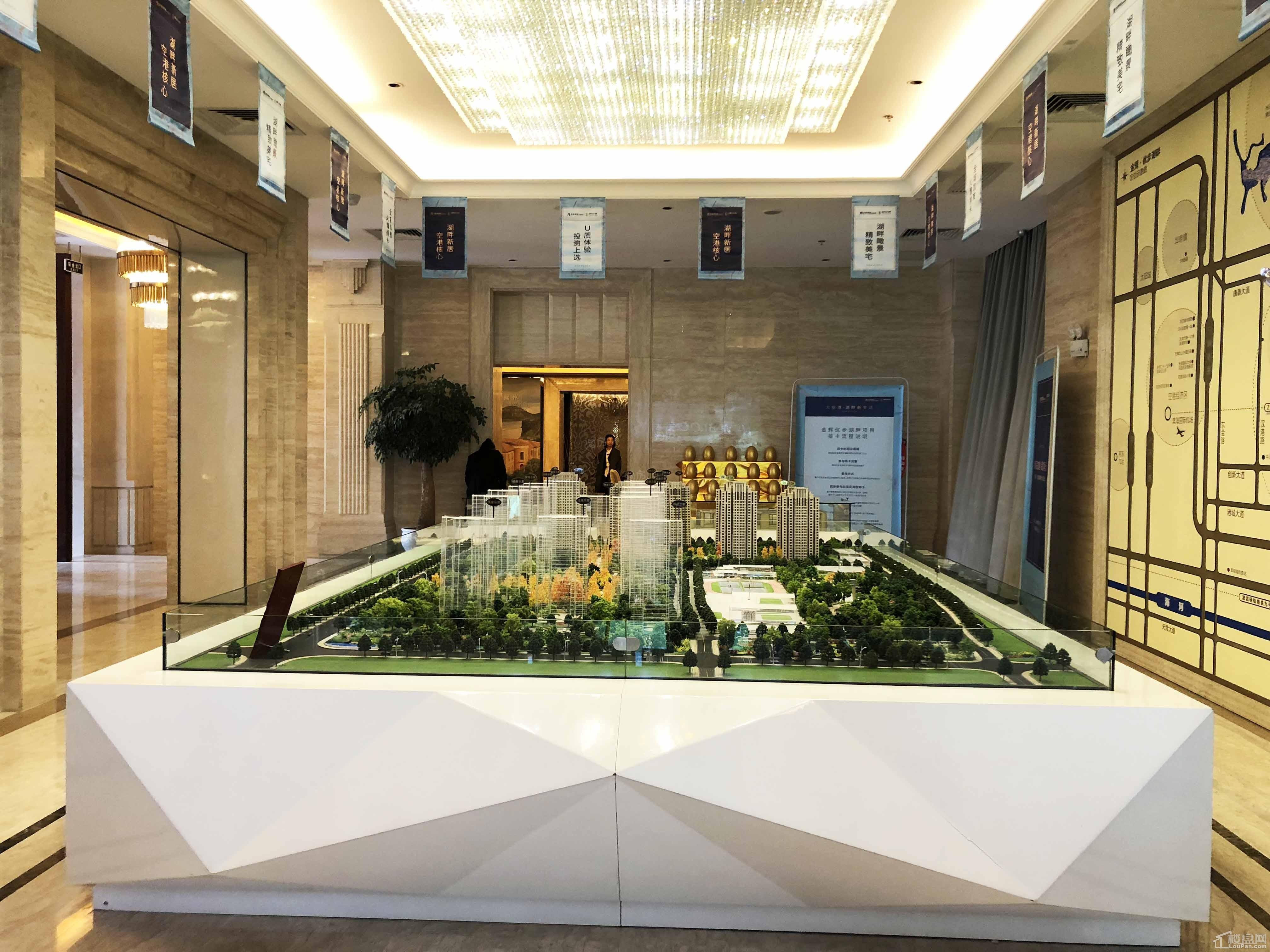 金辉优步湖畔实景图