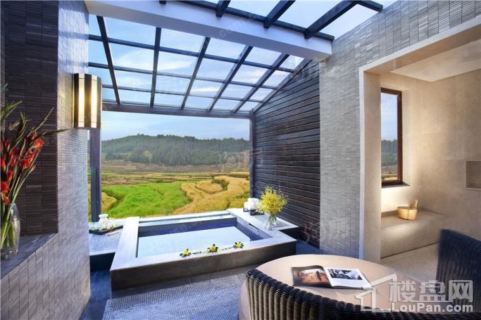 玛御谷温泉小镇效果图