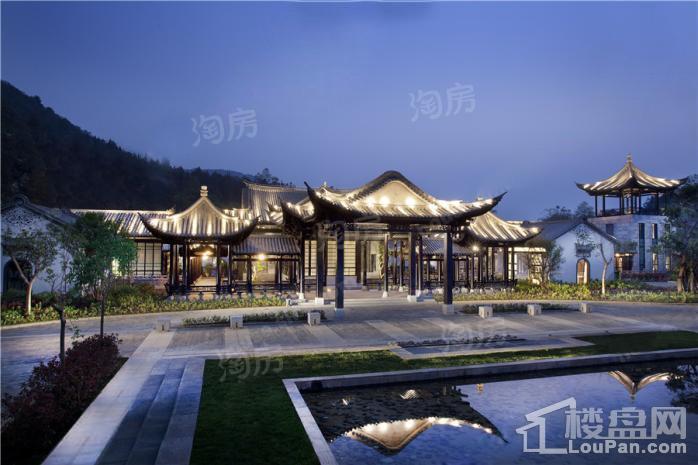 玛御谷温泉小镇效果图