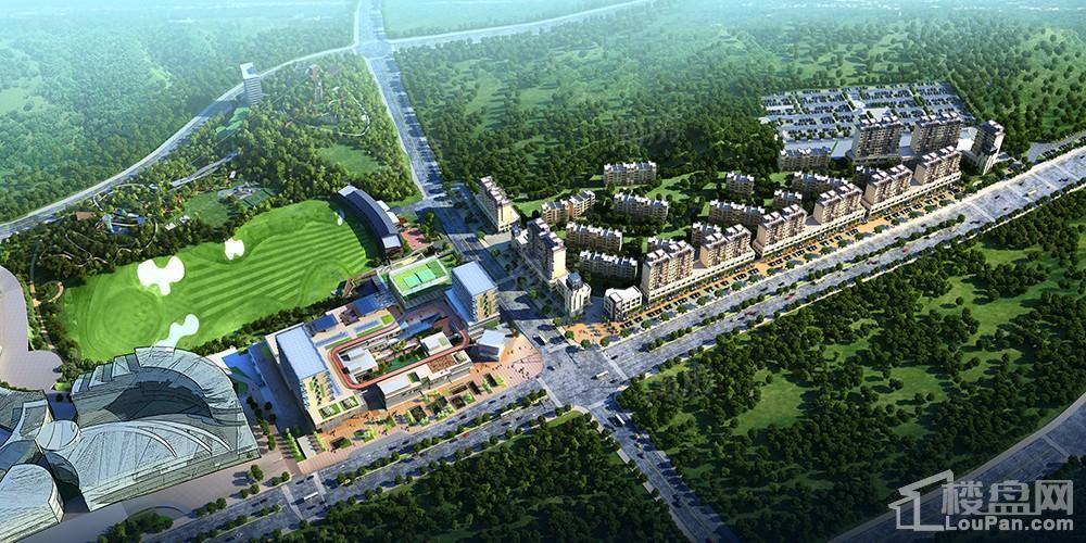 中铁洛飞城效果图