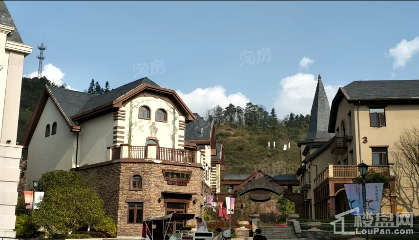 中海黎香湖实景图