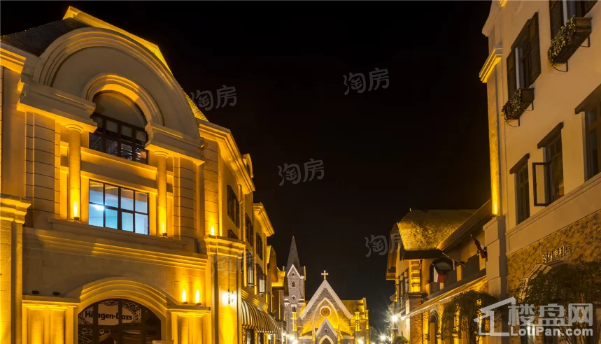 中海黎香湖实景图