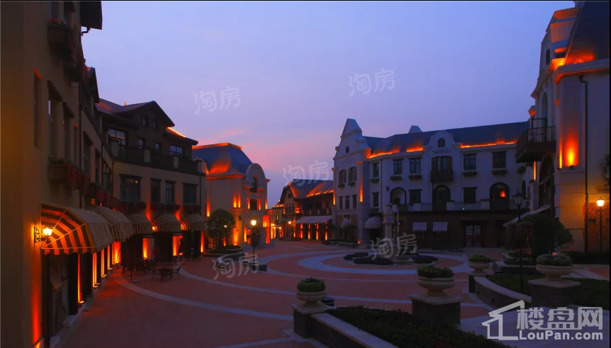 中海黎香湖实景图