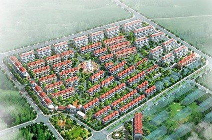 三缘温泉花园效果图