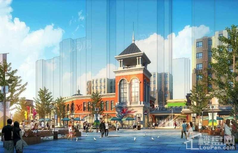 泺亨国际风情商业街效果图