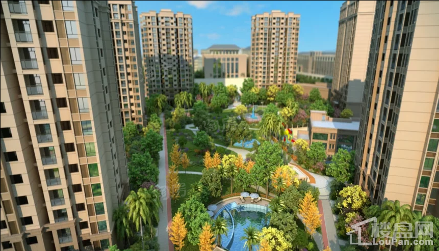 鹏润鹿山台效果图