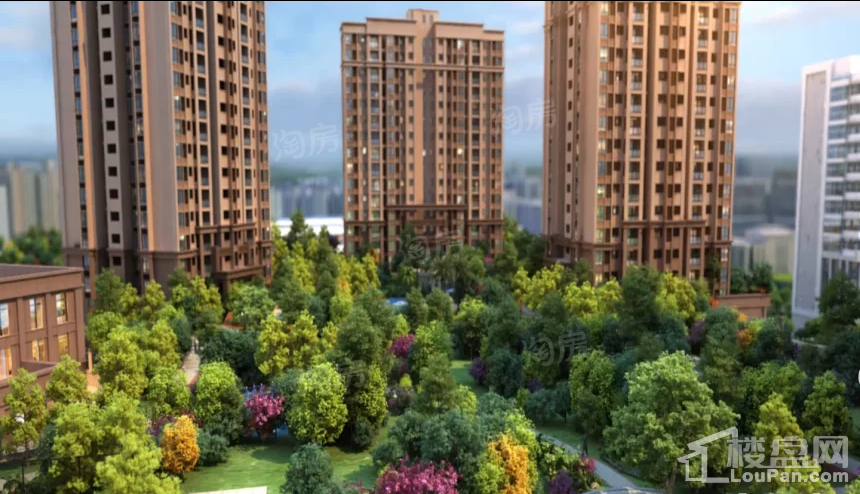 鹏润鹿山台效果图