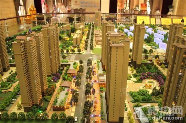 世茂璀璨倾城实景图