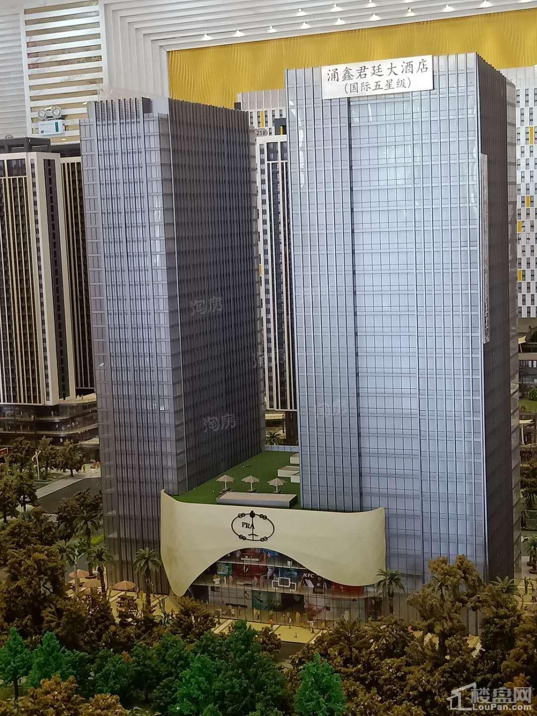 涌鑫哈佛中心实景图