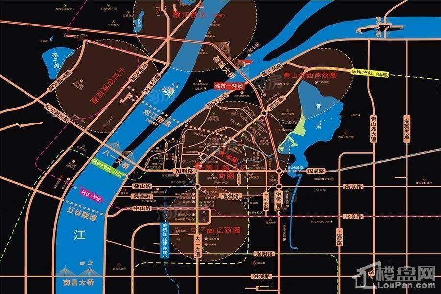 中金中心阅璟台位置图