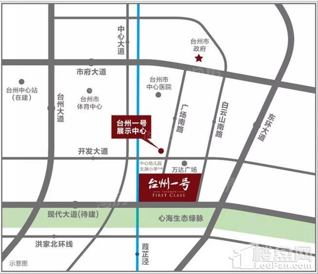 中梁阳光城台州一号效果图