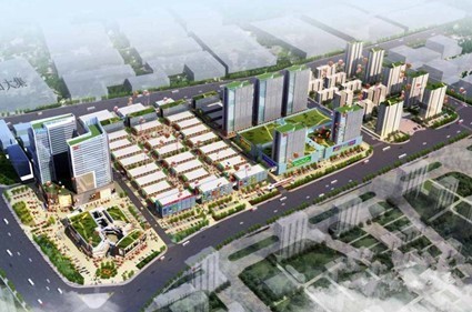 烟台五洲国际商贸城效果图