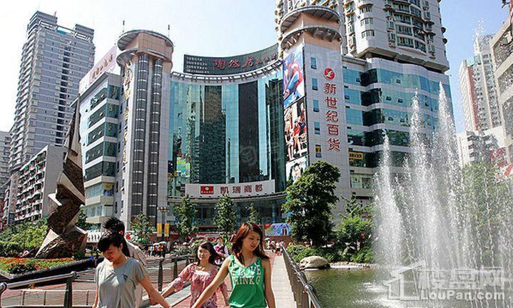 万科金色悦城商业金街配套图