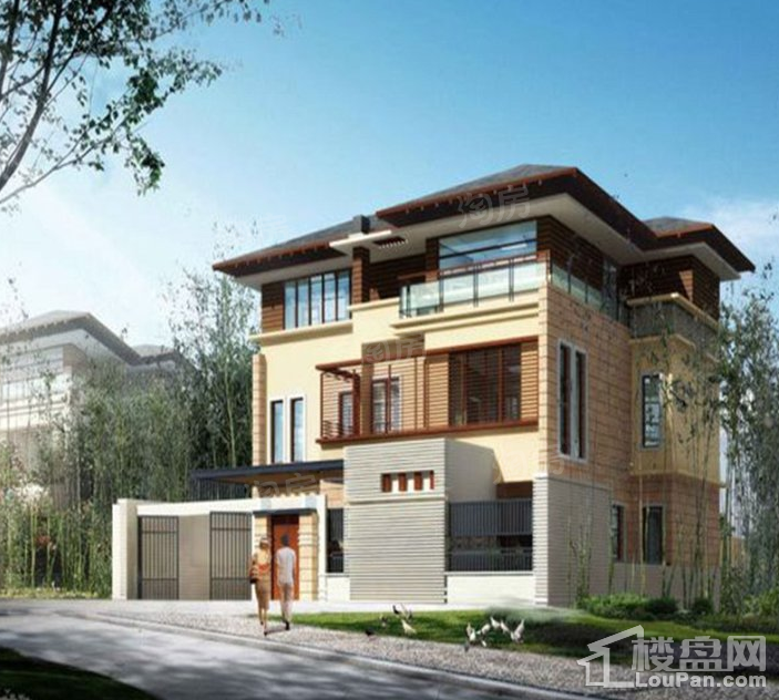 融湖雅墅效果图