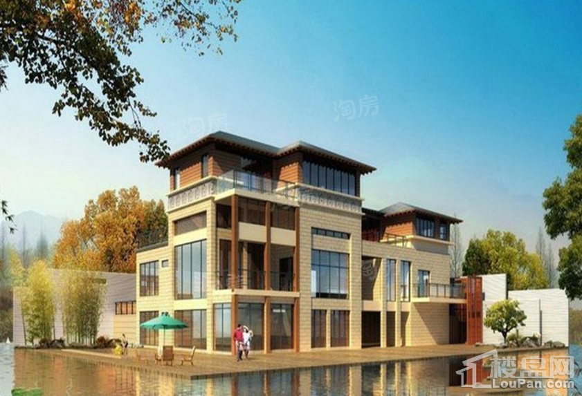 融湖雅墅效果图