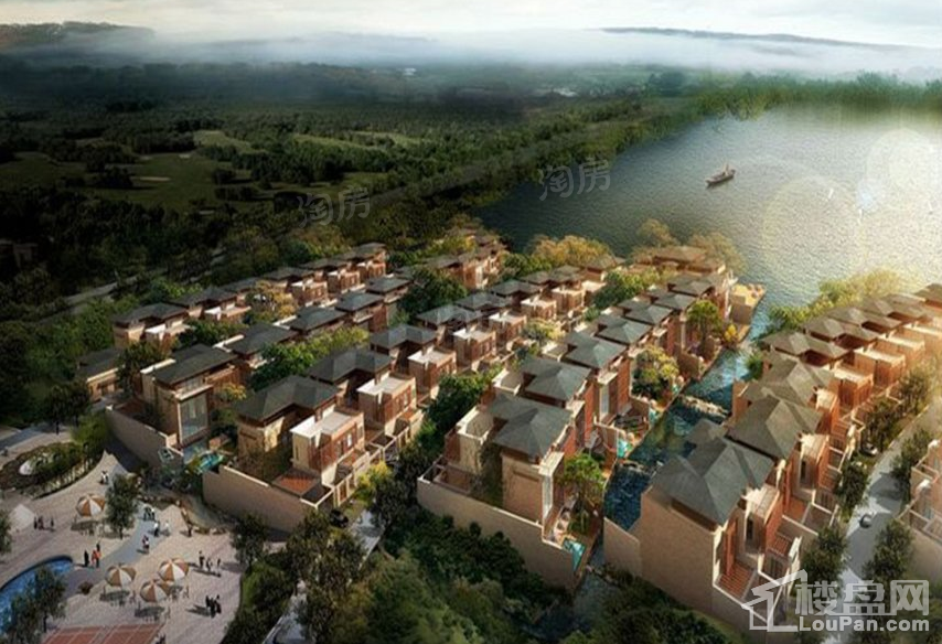 融湖雅墅效果图