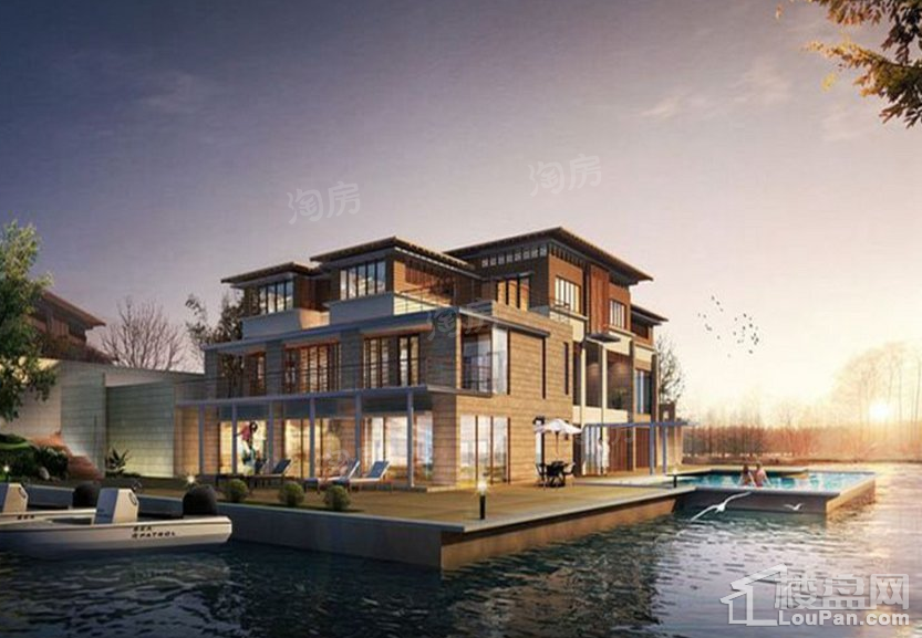 融湖雅墅效果图