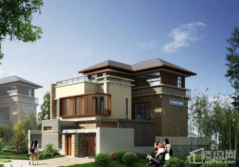 融湖雅墅效果图