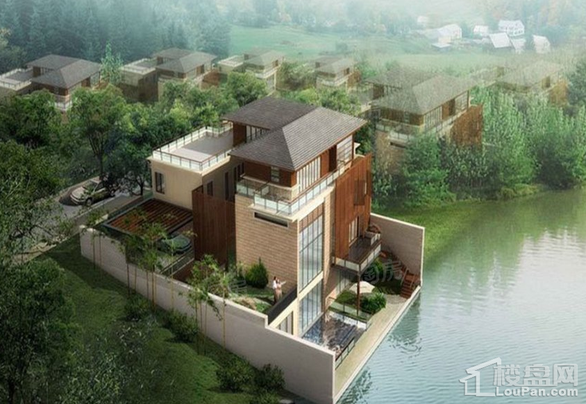 融湖雅墅效果图