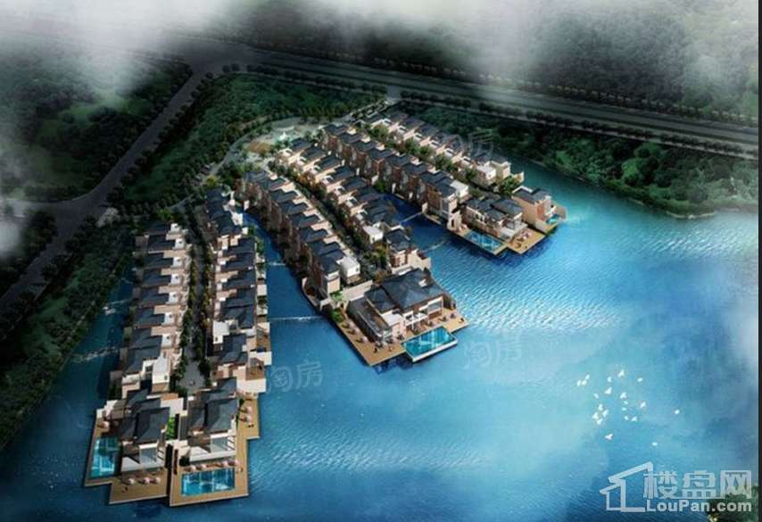 融湖雅墅效果图