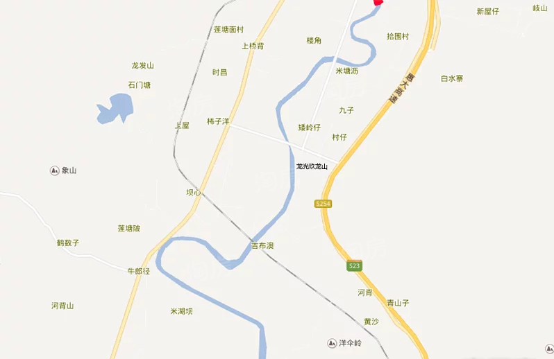龙光玖龙山位置图