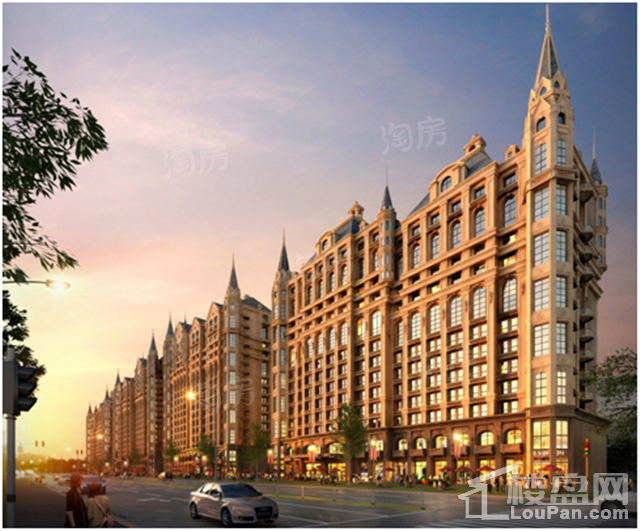 乐华城·罗马假日公寓效果图