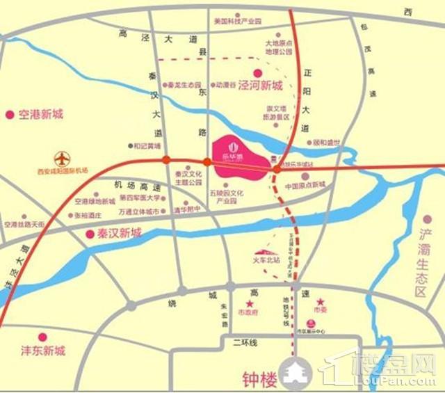 乐华城·幸福小镇位置图
