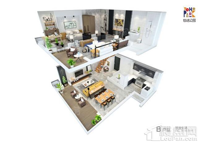 悠活公园效果图