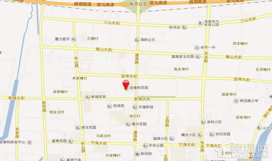 安德利花园位置图